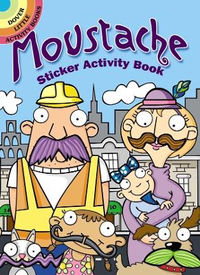 Book cover for Moustache Sticker Activity Book