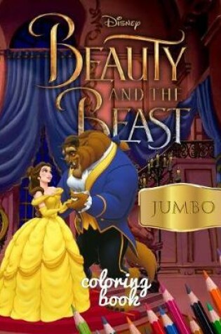 Cover of Beauty and the Beast Jumbo Coloring Book