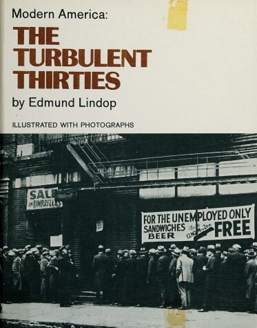 Book cover for Modern America: the Turbulent Thirties