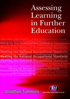 Cover of Assessing Learning in Further Education