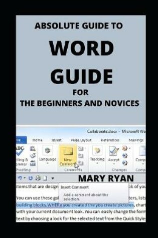 Cover of Absolute Guide To Word Guide For Beginners And Novices