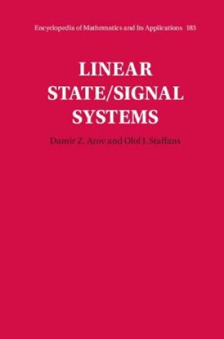 Cover of Linear State/Signal Systems