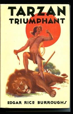 Book cover for Tarzan Triumphant Illustrated