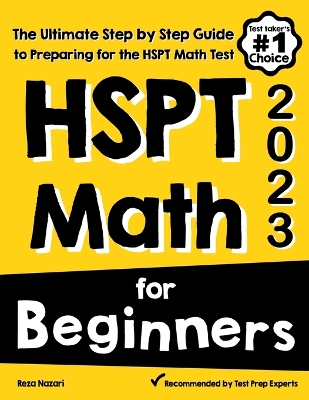 Book cover for HSPT Math for Beginners
