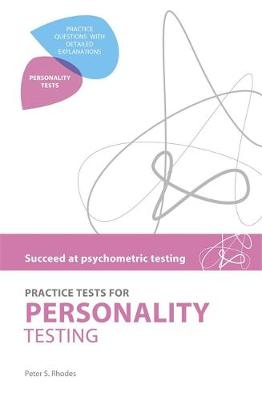 Cover of Succeed at Psychometric Testing: Practice Tests for Personality Testing