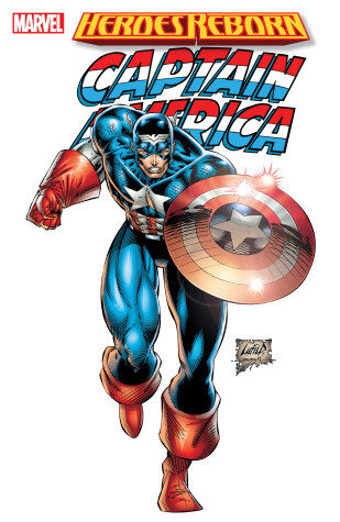 Book cover for Heroes Reborn: Captain America