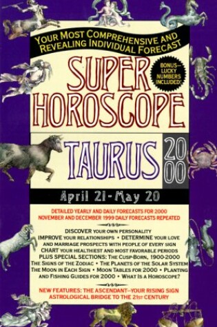 Cover of Super Horoscope: Taurus 2000