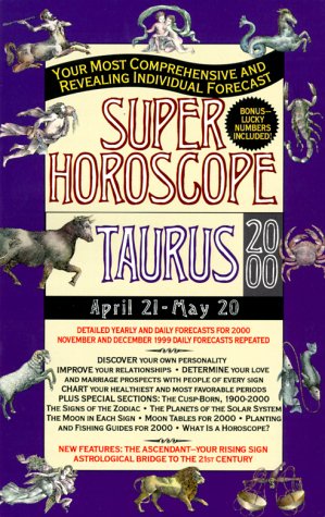 Book cover for Super Horoscope: Taurus 2000