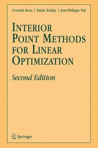 Cover of Interior Point Methods for Linear Optimization