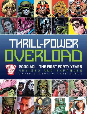 Book cover for Thrill-Power Overload: 2000 AD - The First Forty Years