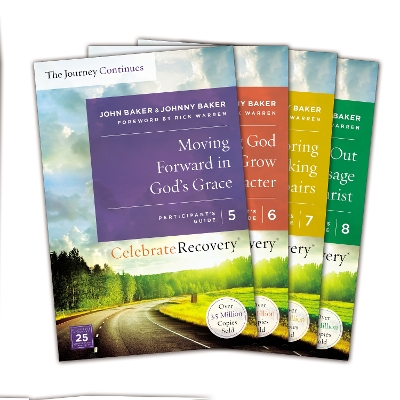 Cover of Celebrate Recovery: The Journey Continues Participant's Guide Set Volumes 5-8
