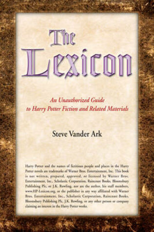 Cover of The Lexicon