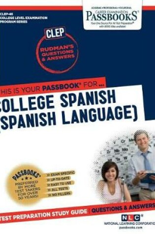 Cover of College Spanish (Spanish Language) (Clep-46)