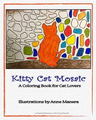Book cover for Kitty Cat Mosaic A Coloring Book for Cat Lovers