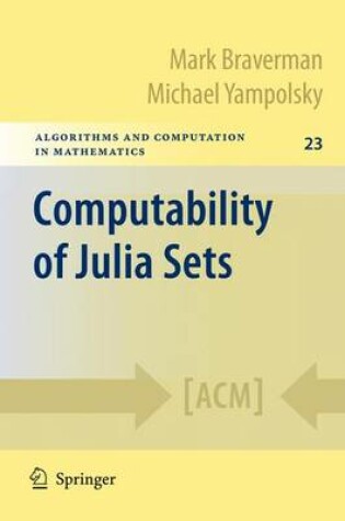 Cover of Computability of Julia Sets