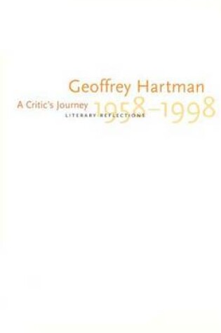 Cover of A Critic's Journey