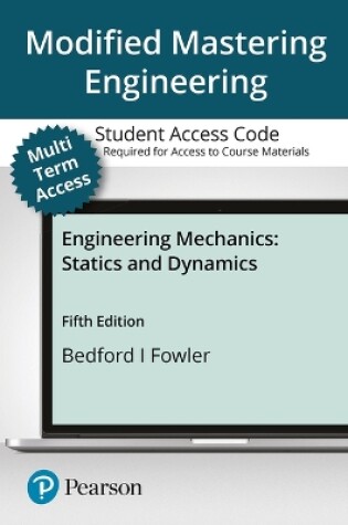 Cover of Modified Mastering Engineering with Pearson Etext -- Access Card -- For Engineering Mechanics