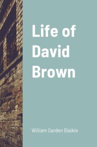 Cover of Life of David Brown