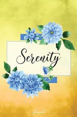 Book cover for Serenity Journal