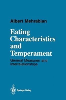 Book cover for Eating Characteristics and Temperament