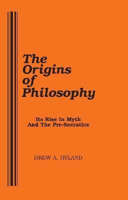 Book cover for The Origins of Philosophy