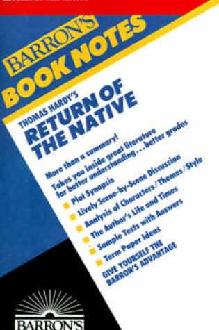 Cover of Thomas Hardy's Return of the Native