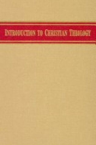 Cover of Introduction to Christian Theology