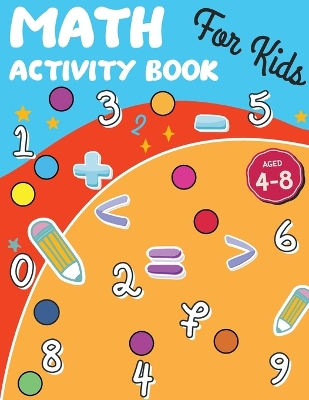 Book cover for Math Activity Book for Little Kids