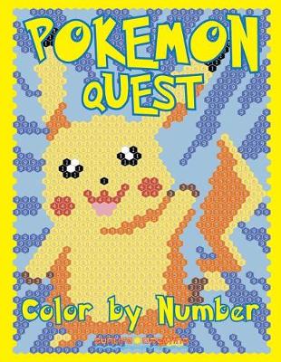 Book cover for POKEMON QUEST Color by Number