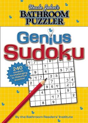 Book cover for Uncle John's Bathroom Puzzler Genius Sudoku