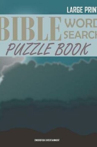 Cover of Bible Word Search Puzzle Book