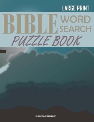 Book cover for Bible Word Search Puzzle Book