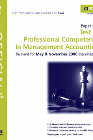 Cover of Test of Professional Competence in Management Accounting