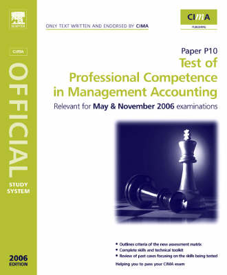 Cover of Test of Professional Competence in Management Accounting