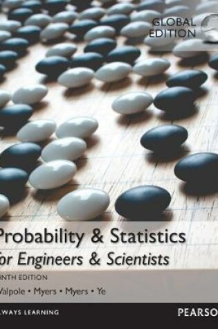 Cover of Probability & Statistics for Engineers & Scientists plus MyStatLab with Pearson eText, Global Edition
