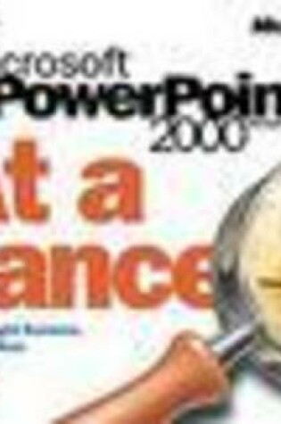 Cover of PowerPoint 2000 at a Glance