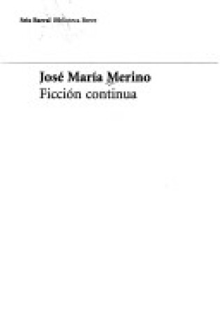 Cover of Ficcion Continua