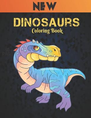 Book cover for Coloring Book Dinosaurs