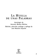 Book cover for Las Huella De Unas Palabras