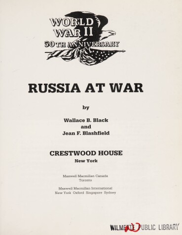 Book cover for Russia at War