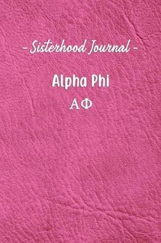 Cover of Sisterhood Journal Alpha Phi