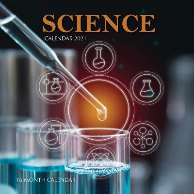 Book cover for Science Calendar 2021