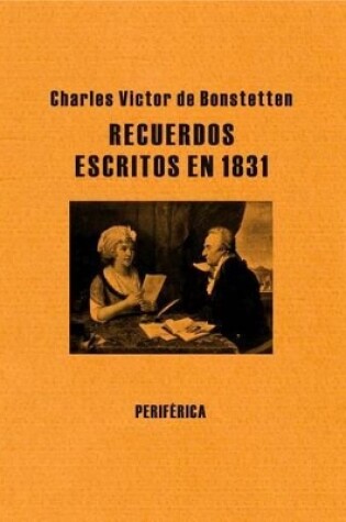 Cover of Recuerdos Escritos En 1831