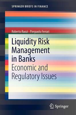 Book cover for Liquidity Risk Management in Banks