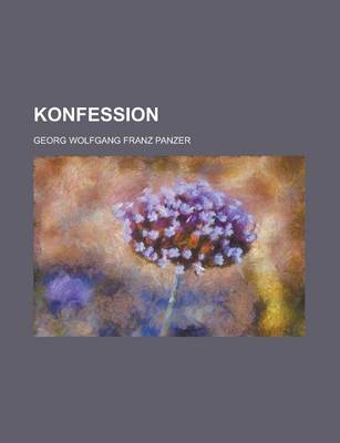 Book cover for Konfession