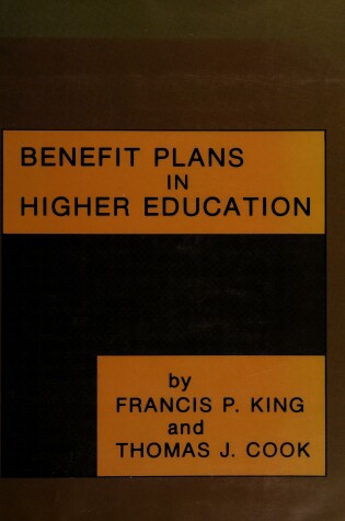 Cover of Benefit Plans in Higher Education