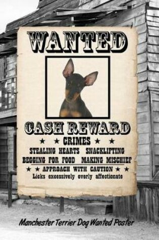 Cover of Manchester Terrier Dog Wanted Poster