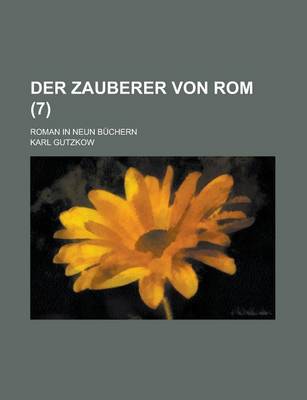 Book cover for Der Zauberer Von ROM (Volume 7)