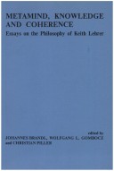 Cover of Metamind, Knowledge, and Coherence