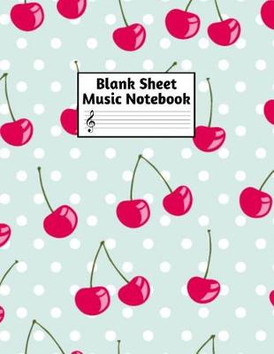 Book cover for Blank Sheet Music Notebook